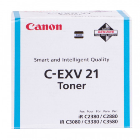 Canon C-EXV 21 Cyan Toner, 1x260g
